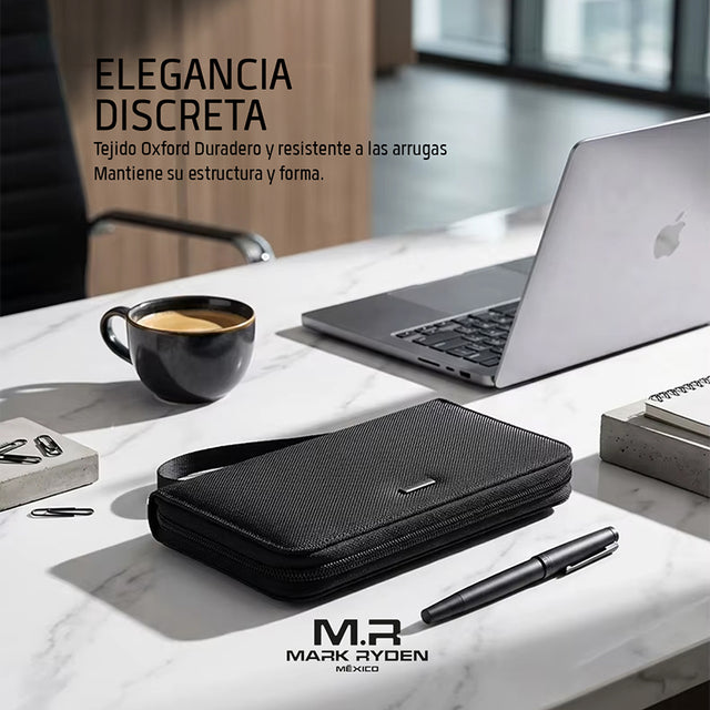 Cartera Larga Mark Ryden con Cierre y Correa de Mano MR 83