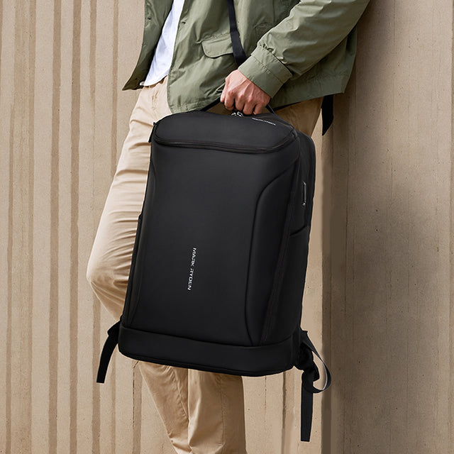 Mochila Ejecutiva Antirrobo para Laptop 17.3” con Puerto USB, Apertura 180° y Capacidad de 30L – MR 9031YSJKR