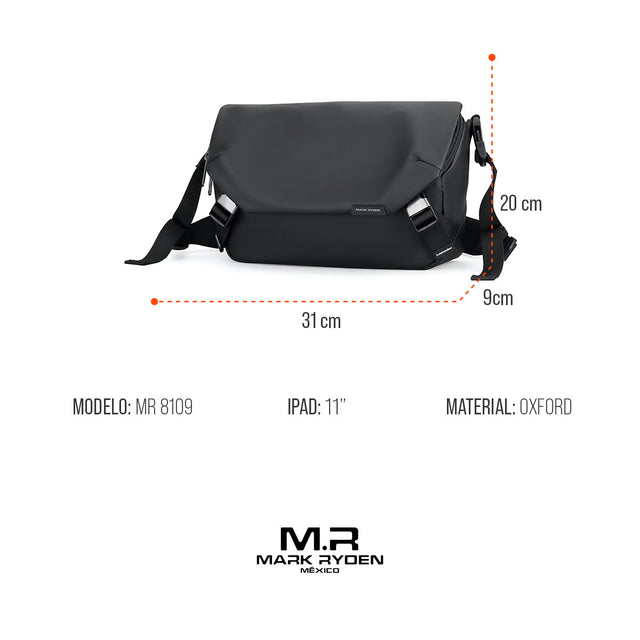 Bandolera para iPad 9.7” Mark Ryden MR8109 |Repelente al agua y Correa Ajustable