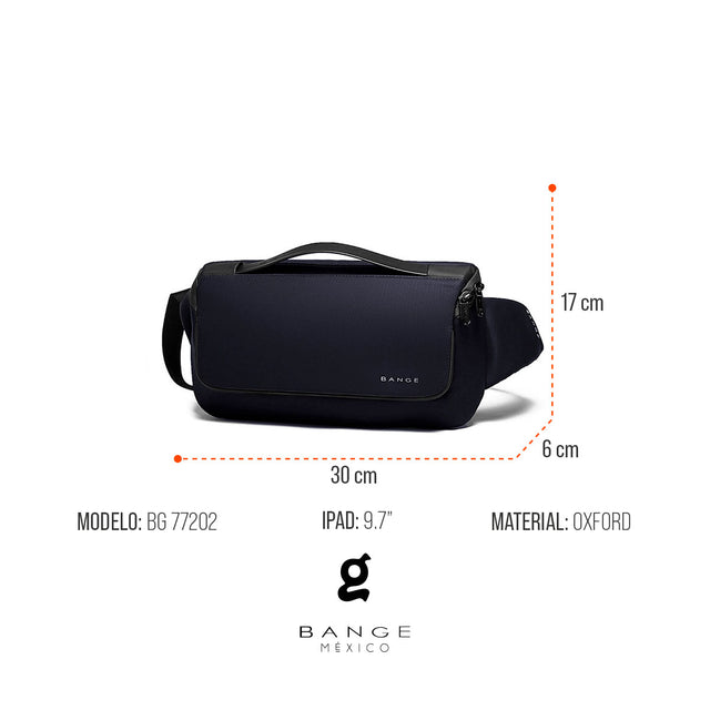 Bandolera Bange BG-77202 | Diseño ligero y cruzado para iPad de 9.7”