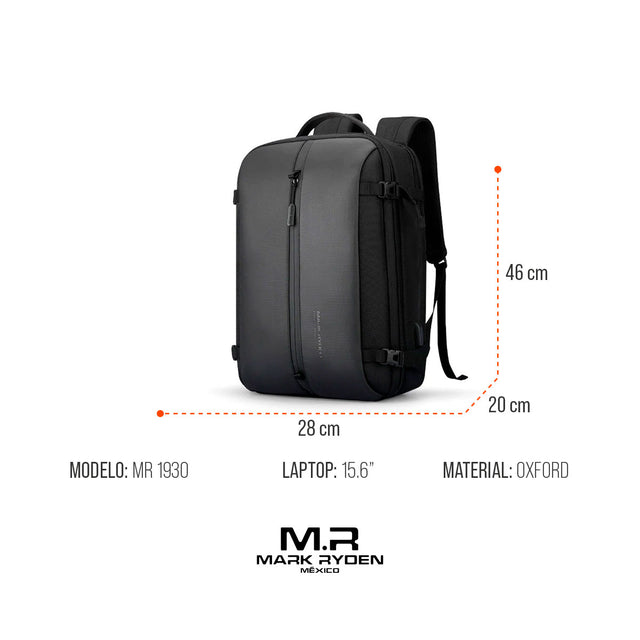 Mochila para Laptop de 15.6” Mark Ryden MR1930 | Multifuncional