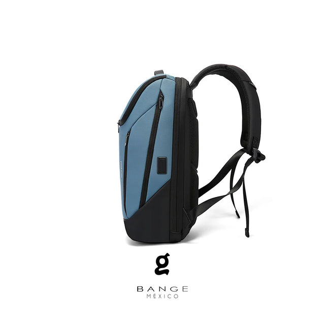 Mochila Ejecutiva Aesthetic con Puerto USB y Apertura 180° | Bange – Para Laptop de 15.6” y Viajes Urbanos BG-2517