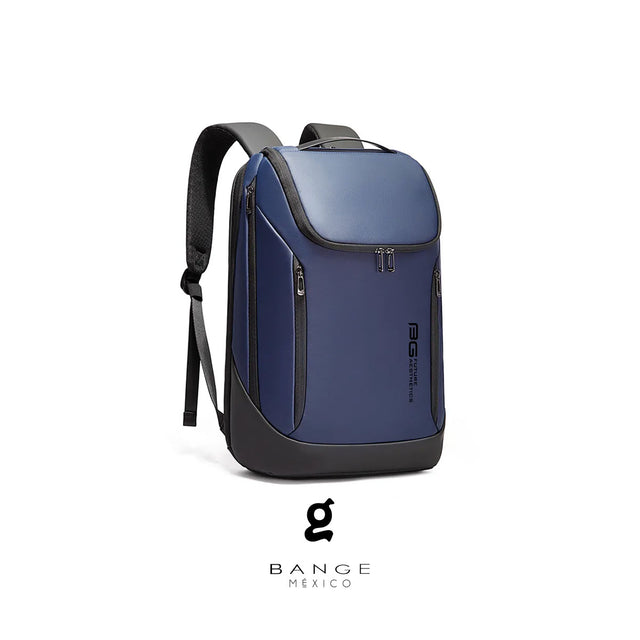 Mochila Ejecutiva Aesthetic con Puerto USB y Apertura 180° | Bange – Para Laptop de 15.6” y Viajes Urbanos BG-2517