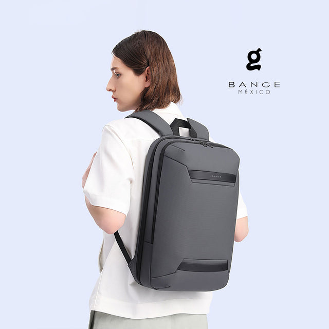 Mochila Ejecutiva para laptop de 15.6” y iPad Bange BG-7677 | con Puerto USB-C y  Estilo elegante
