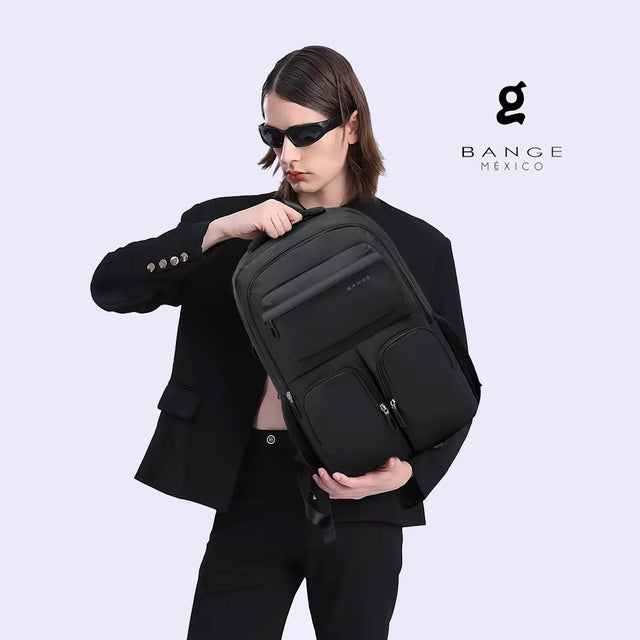 Mochila Escolar Bange BG-1807 para Laptop 15.6” e iPad 12.9” |Impermeable, Ligera y Ergonómica