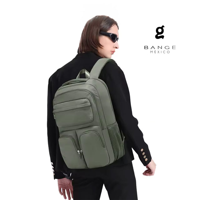 Mochila Escolar Bange BG-1807 para Laptop 15.6” e iPad 12.9” |Impermeable, Ligera y Ergonómica