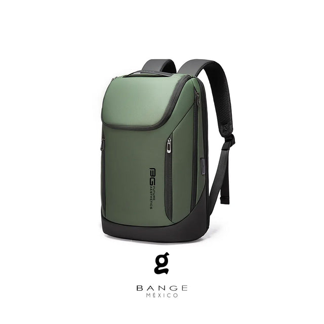 Mochila Ejecutiva Aesthetic con Puerto USB y Apertura 180° | Bange – Para Laptop de 15.6” y Viajes Urbanos BG-2517