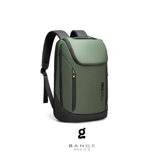 Mochila Ejecutiva Aesthetic con Puerto USB y Apertura 180° | Bange – Para Laptop de 15.6” y Viajes Urbanos BG-2517