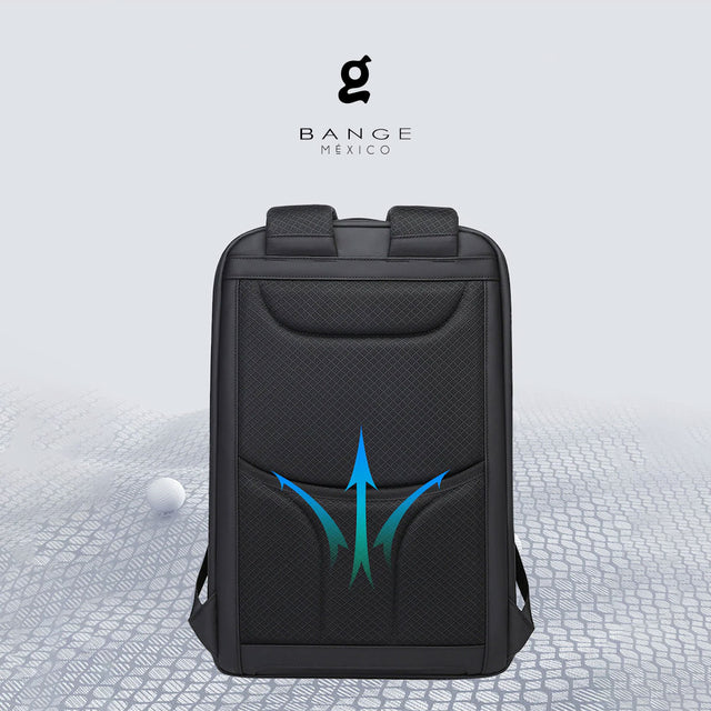 Mochila Ejecutiva Aesthetic con Puerto USB y Apertura 180° | Bange – Para Laptop de 15.6” y Viajes Urbanos BG-2517
