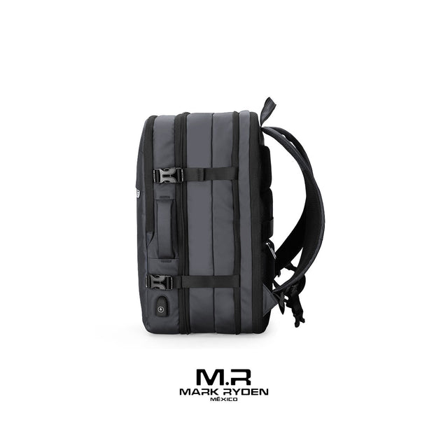 Mochila Expandible para Viaje y Laptop de 17” | Impermeable, Ergonómica y con Puerto USB 8057Y