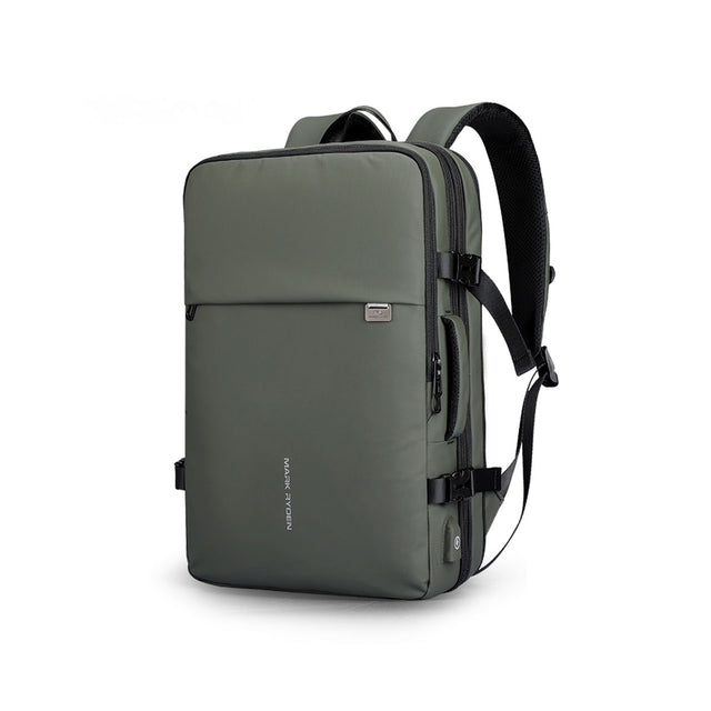 Mochila Expandible para Viaje y Laptop de 17” |  Impermeable, Ergonómica y con Puerto USB 8057Y