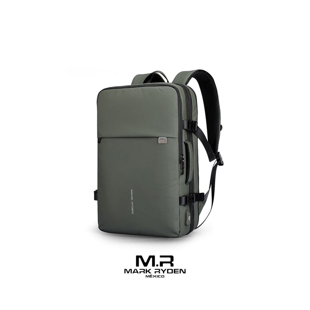 Mochila Expandible para Viaje y Laptop de 17” | Impermeable, Ergonómica y con Puerto USB 8057Y