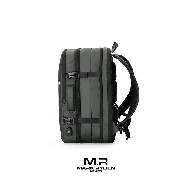 Mochila Expandible para Viaje y Laptop de 17” | Impermeable, Ergonómica y con Puerto USB 8057Y