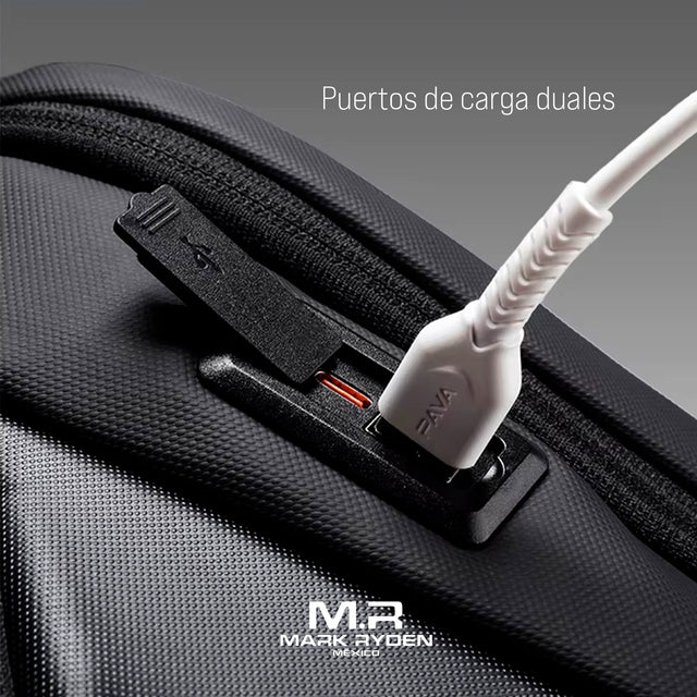 Mochila Multifuncional Mark Ryden MR4076 | Puerto USB Integrado