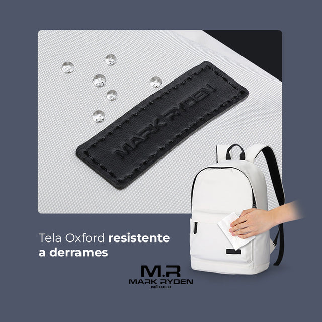 Mochila Casual Mark Ryden MR3606 | Ligera, Moderna y con Puerto USB