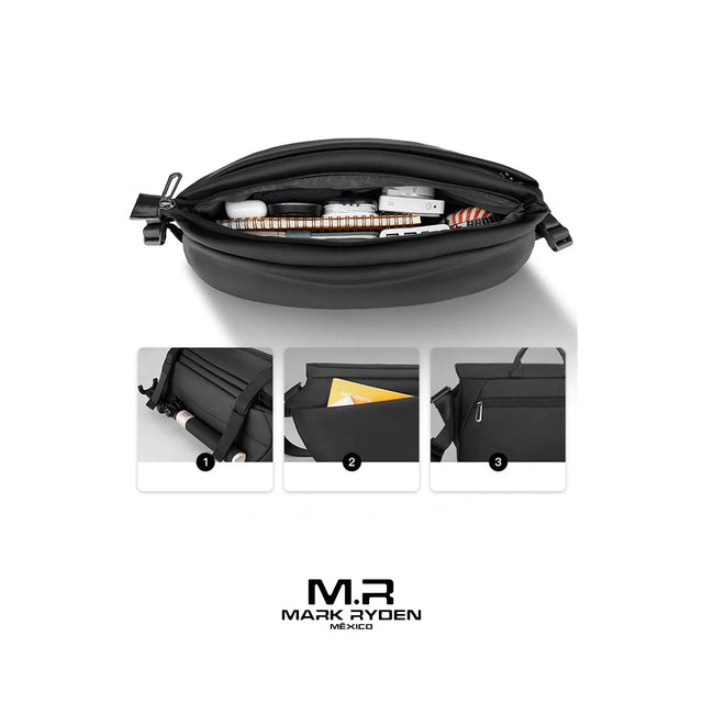 Bandolera Mark Ryden MR1016 | Estilo Urbano, Repelente al agua