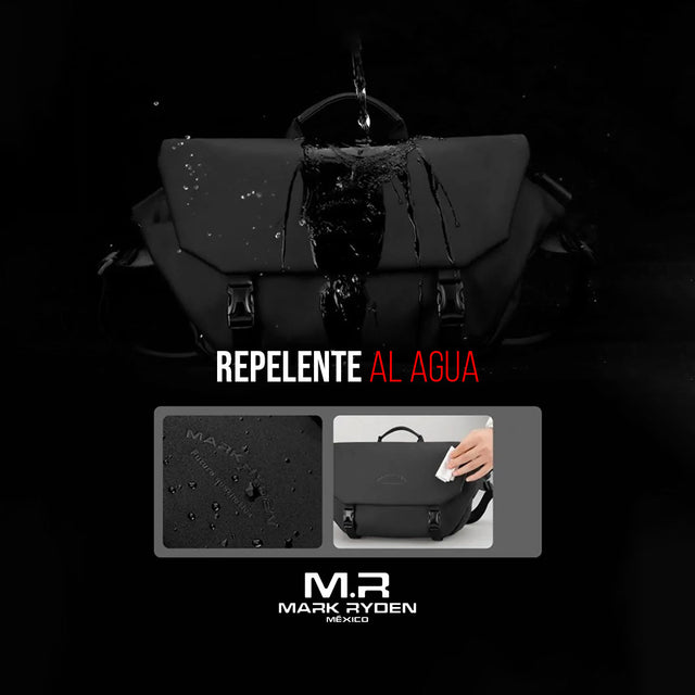 Bandolera Mark Ryden MR1016 | Estilo Urbano, Repelente al agua