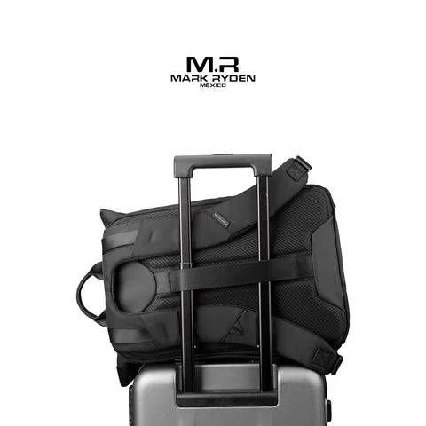 Mochila Mark Ryden Business de Gran Capacidad para Laptop – Diseño con Solapa y Hebilla, Ideal para Viaje y Trabajo MR 1696