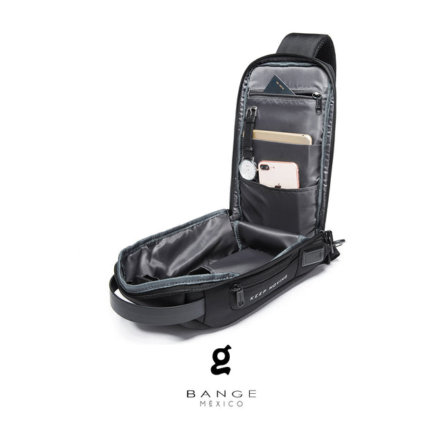 Mochila Cruzada Aesthetic con Candado TSA y Puerto USB | Bange – Compatible con iPad 9.7” BG-22085