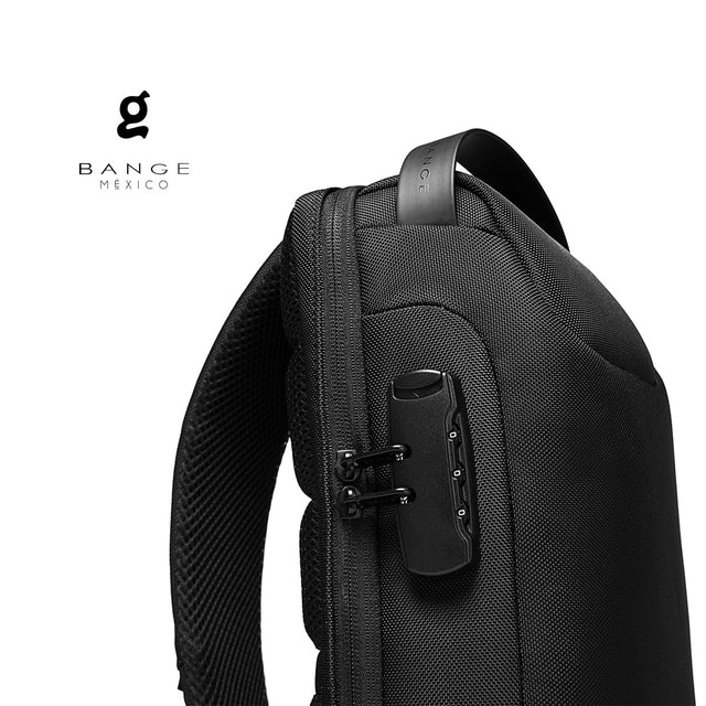 Mochila Cruzada Aesthetic con Candado TSA y Puerto USB | Bange – Compatible con iPad 9.7” BG-22085
