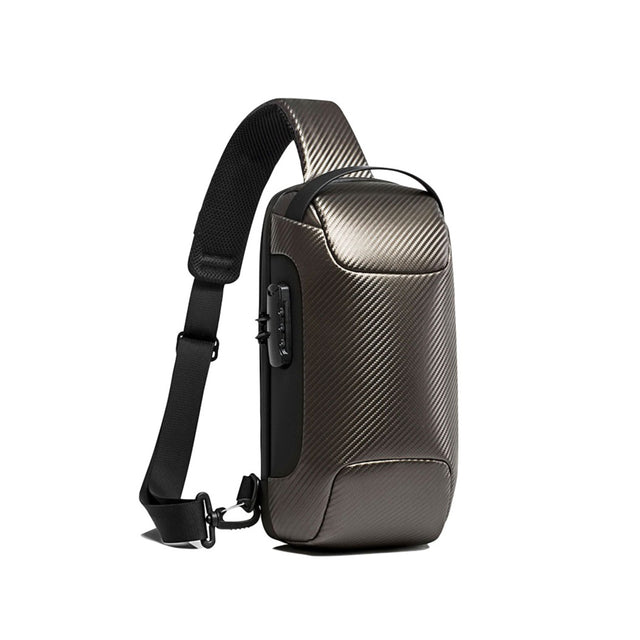 Mochila Cruzada Aesthetic con Candado TSA y Puerto USB | Bange – Compatible con iPad 9.7” BG-22085