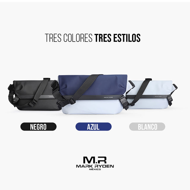 Mochila Bandolera Mark Ryden MR2819 | Capacidad 7L y Protección para iPad de 11”