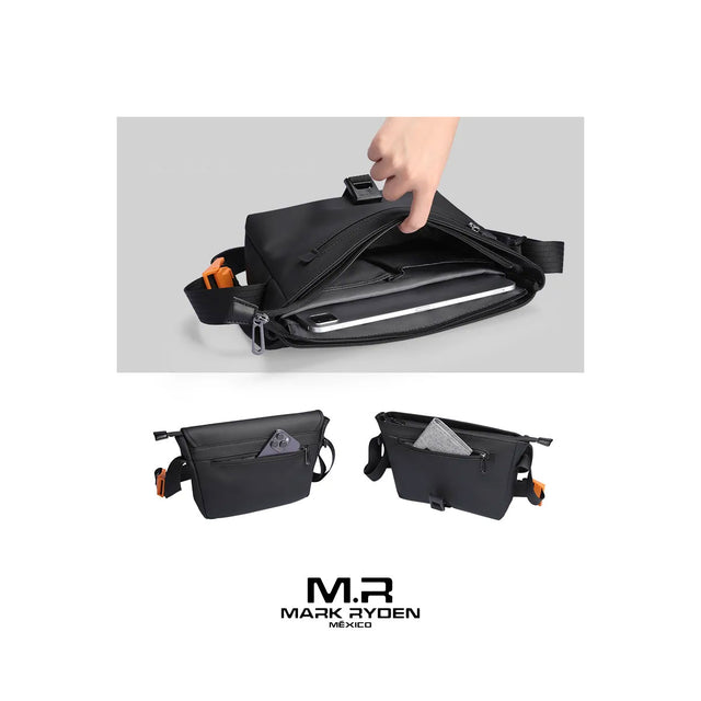 Bolso Cruzado Mark Ryden MR609 | Repelente al Agua con Bolsillos Funcionales