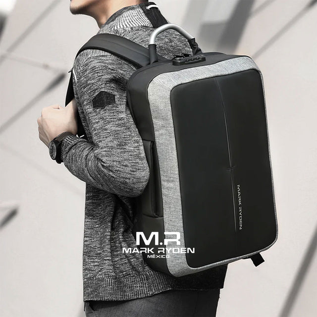 Mochila Ejecutiva Mark Ryden MR6832 | para Laptop 15.6” Expandible y con Puerto USB