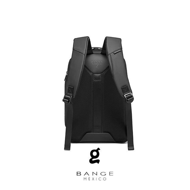 Mochila Ejecutiva Aesthetic para Laptop de 15.6” | Bange – Minimalista con Puerto USB y Apertura 180° BG-7277