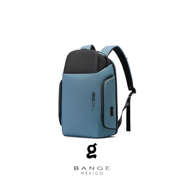 Mochila Ejecutiva Aesthetic para Laptop de 15.6” | Bange – Minimalista con Puerto USB y Apertura 180° BG-7277