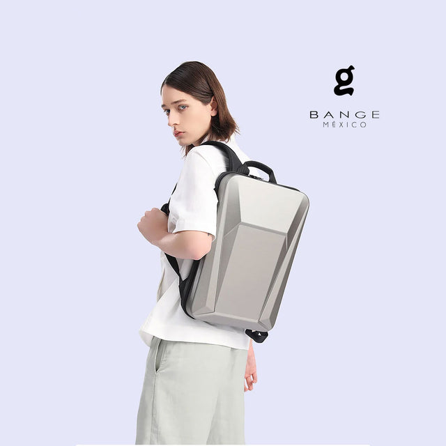 Mochila de Tapa dura Bange BG-7682-D | Impermeable y con Candado TSA