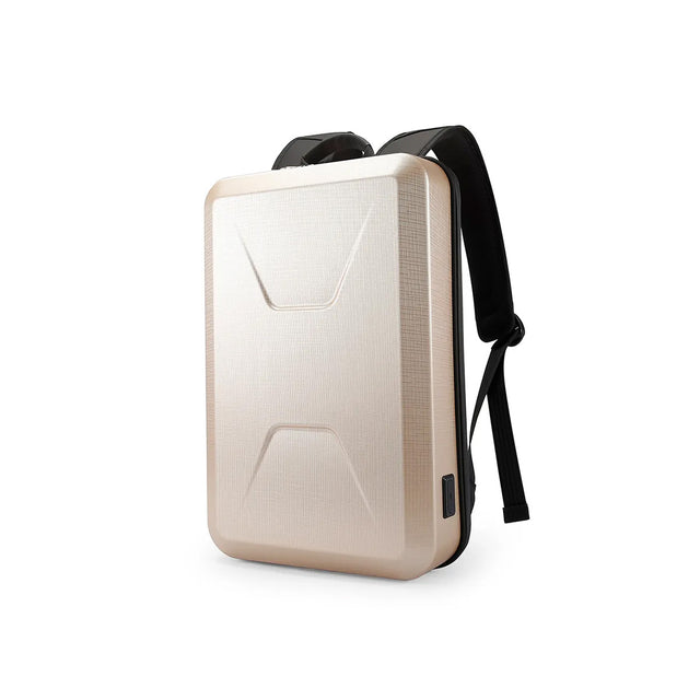 Mochila Futurista Bange BG-2839 | de Tapa Dura y con Candado Antirrobo TSA