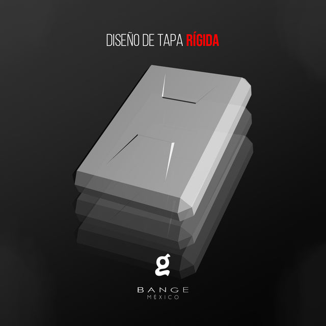 Mochila Futurista Bange BG-2839 | de Tapa Dura y con Candado Antirrobo TSA