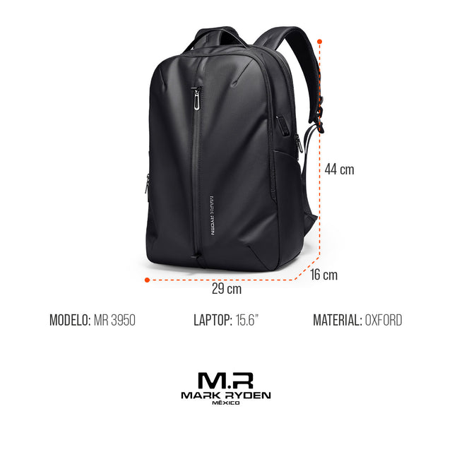 Mochila Urbana Mark Ryden MR3950 | Con Puerto USB Y Estilo Contemporáneo