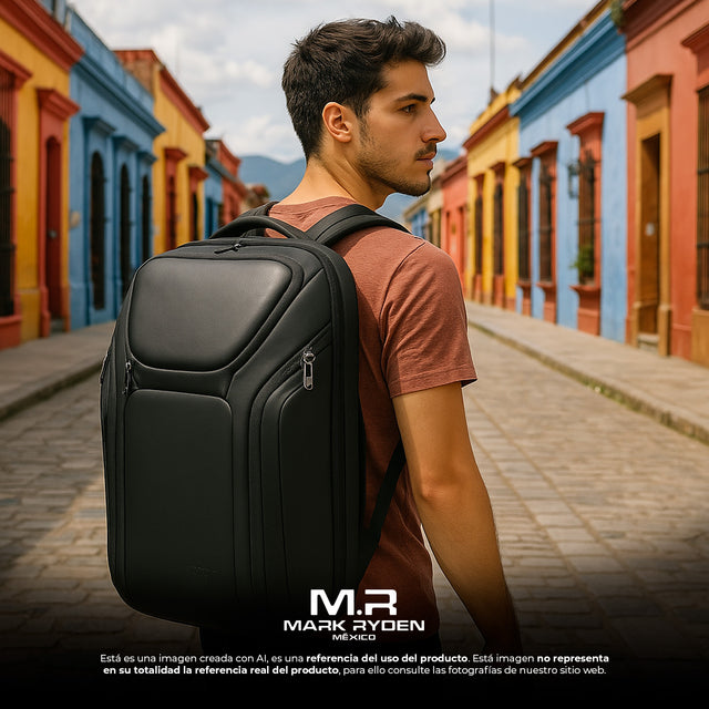 Mochila de Viaje Mark Ryden MR4313 | Con Puerto USB y Tapa Dura