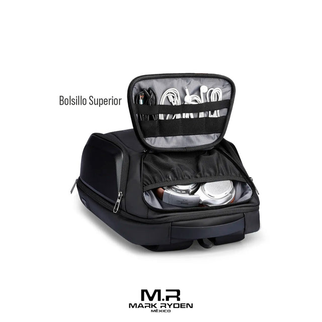 Mochila de Viaje Mark Ryden MR4313 | Con Puerto USB y Tapa Dura