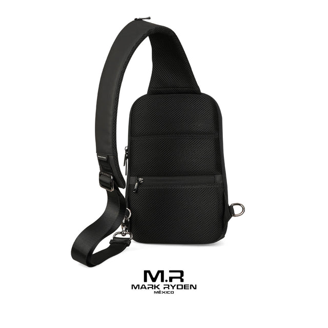 Mochila Escolar Mark Ryden MR7618: Bandolera Ejecutiva con Puerto USB y Diseño Impermeable