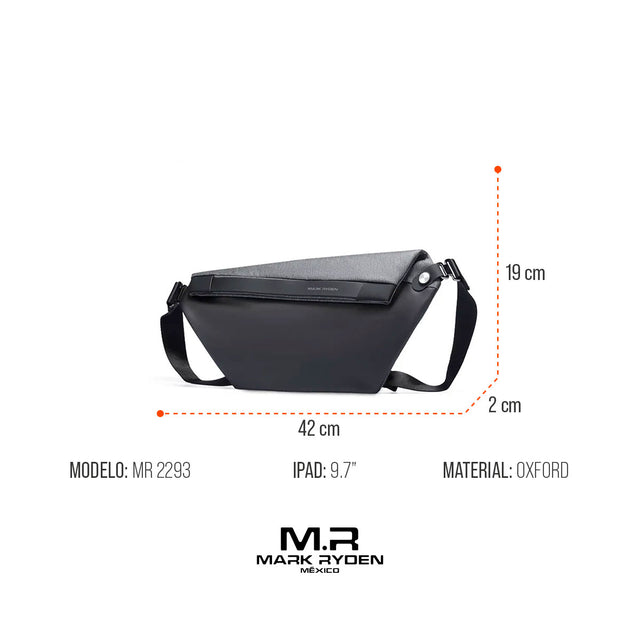 Bandolera Mark Ryden MR2293 | para iPad 9.7” con Tapa Magnética