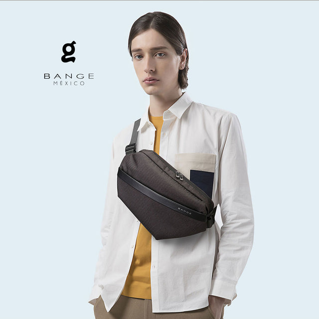 Bandolera Cruzada para iPad de 12,9” BG-7399 | con Compartimento Expandible y Bolsillos Organizadores