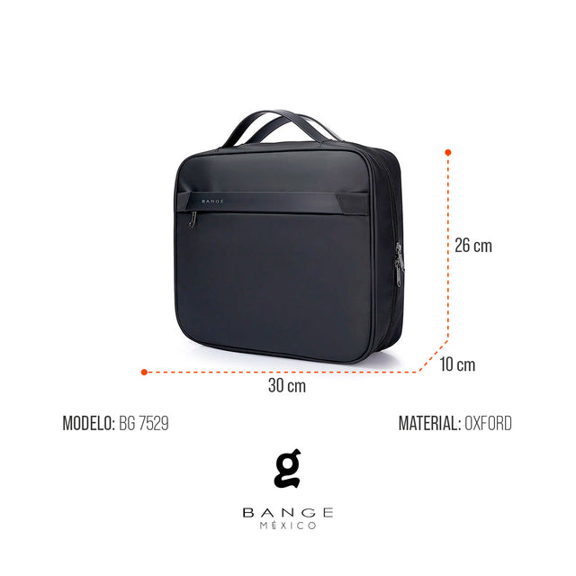 Neceser con Apertura 180° Bange BG-7529 |Bolsillos Impermeables y Gancho para Colgar