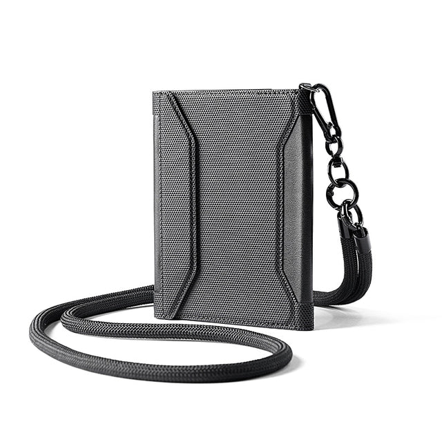 Cartera cruzada con acceso instantáneo para tarjetas de viaje y embarque MR 604