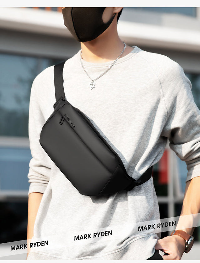 Mochila Bandolera Cruzada Mark Ryden. Estilo casual y espacio para iPad de 7.9″. Modelo MR 7999