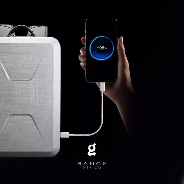 Mochila futurista de tapa dura Bange Modelo BG-2839