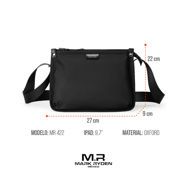Bolso de Hombro Mark Ryden MR422 | con Correa Ajustable, Repelente al Agua