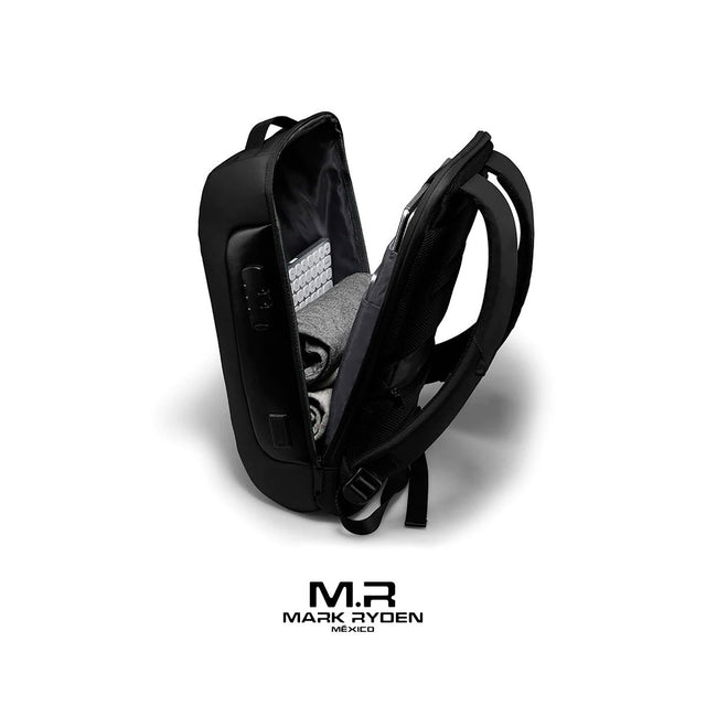 Mochila Antirrobo para Laptop 15.6” Mark Ryden MR9116 | con Puerto USB Tipo C y Candado TSA