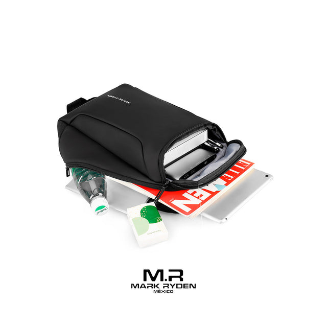 Mochila Cruzada Mark Ryden MR7069 para Tablet 9.7” | Puerto USB y  Repelente al Agua