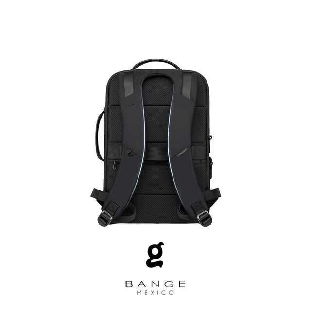 BANGE Mochila Negra con puerto USB, para Laptop de 15.6” Modelo BG-S52