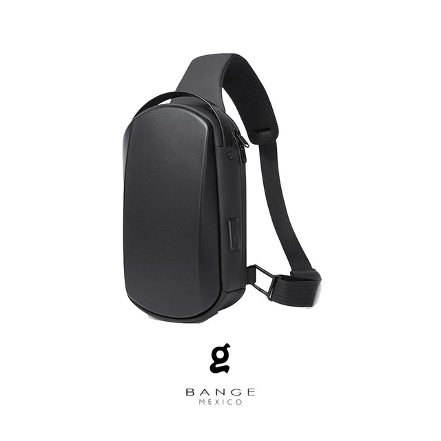 Bandolera Urbana Bange BG-7256 | Tapa Dura y Puerto USB | Estilo Creativo