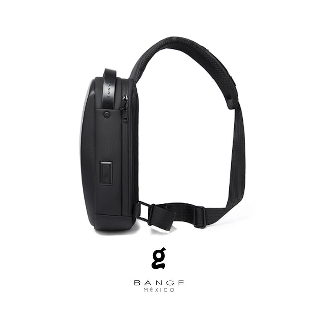 Bandolera Urbana Bange BG-7256 | Tapa Dura y Puerto USB | Estilo Creativo