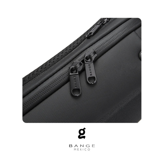 Bandolera Urbana Bange BG-7256 | Tapa Dura y Puerto USB | Estilo Creativo